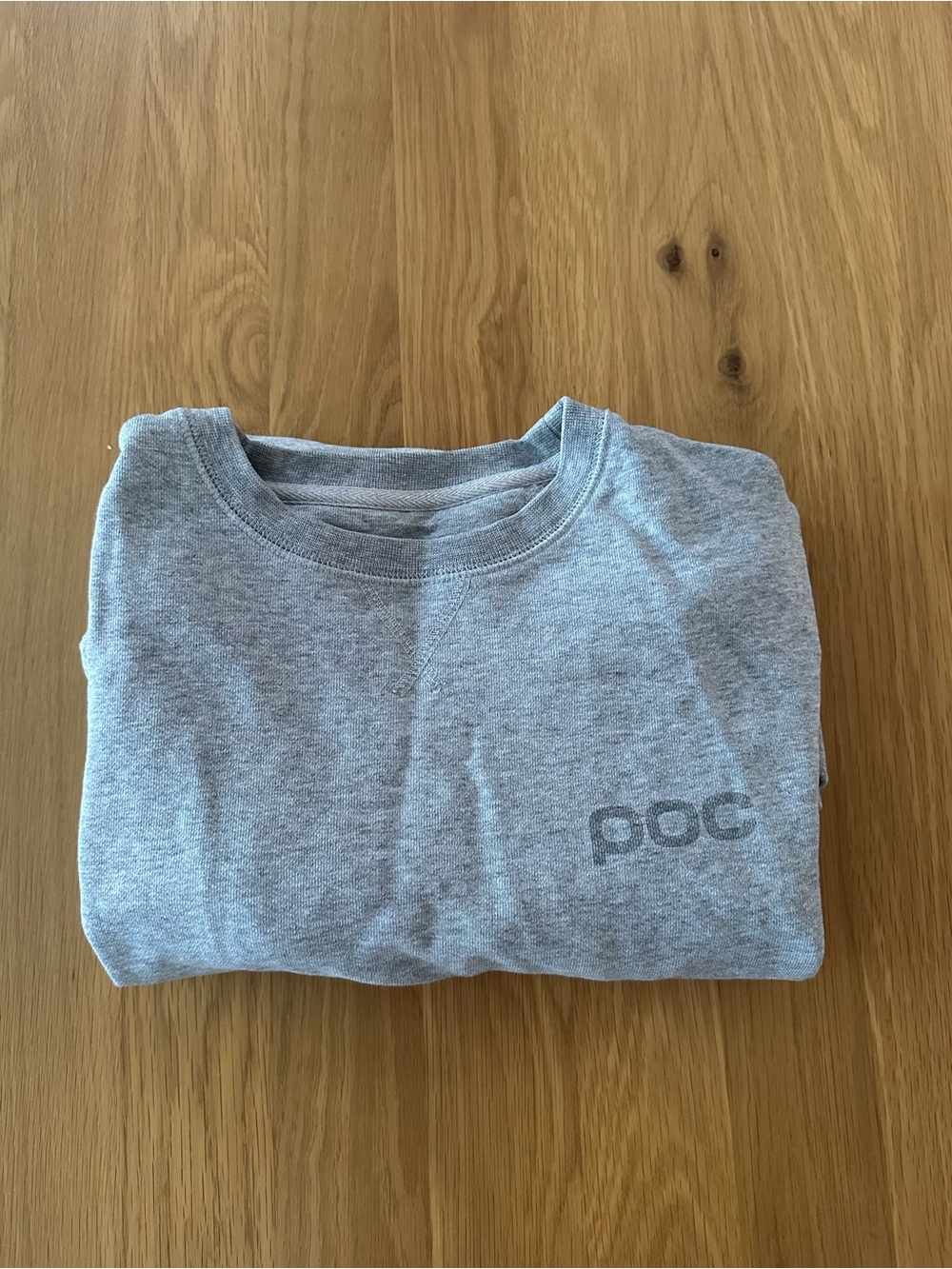 POC Women's Crew Neck Sweater in Light Gray